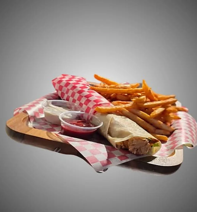 So Crispy Chicken Wrap at So Burger in Hamilton, Ontario