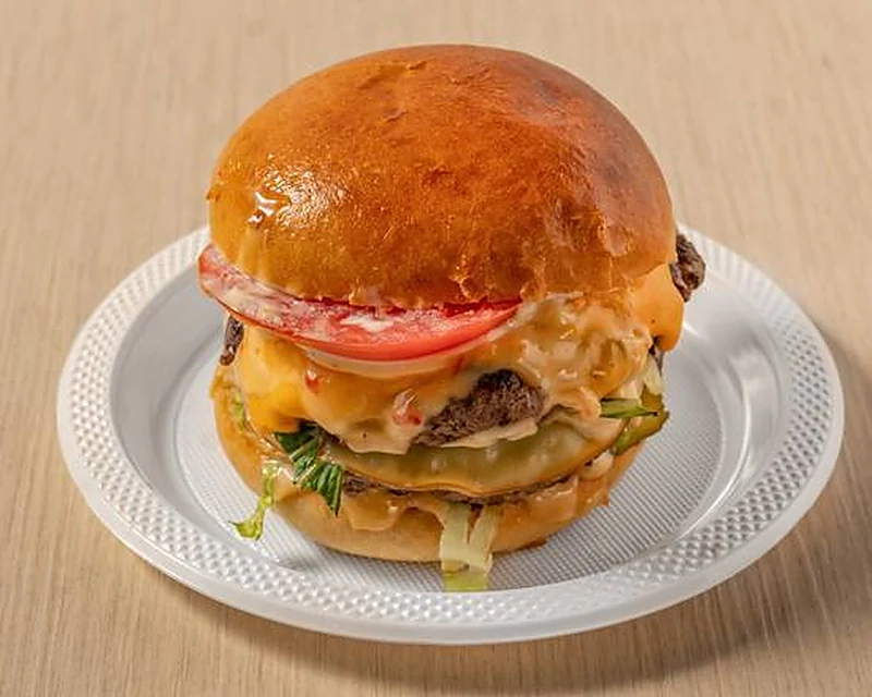 So Big Burger at So Burger in Hamilton, Ontario