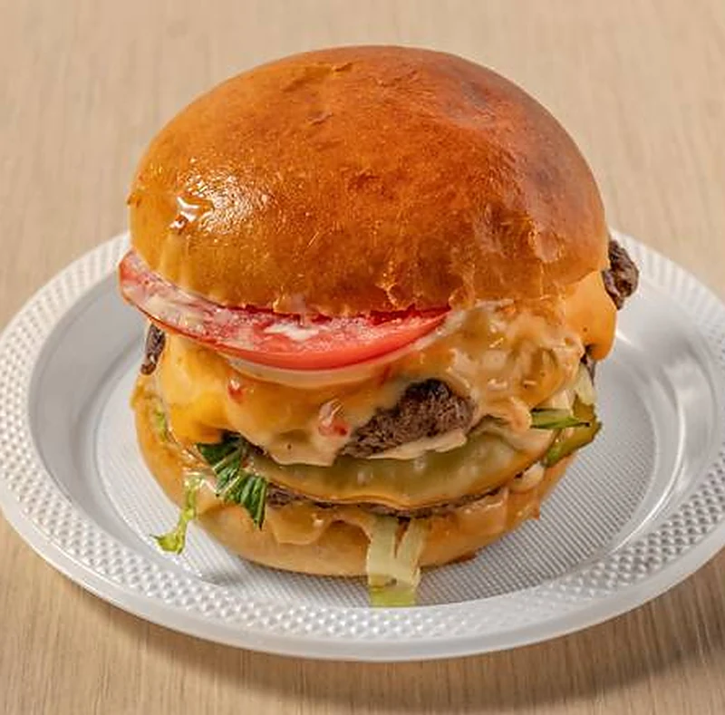 So Big Burger at So Burger in Hamilton, Ontario