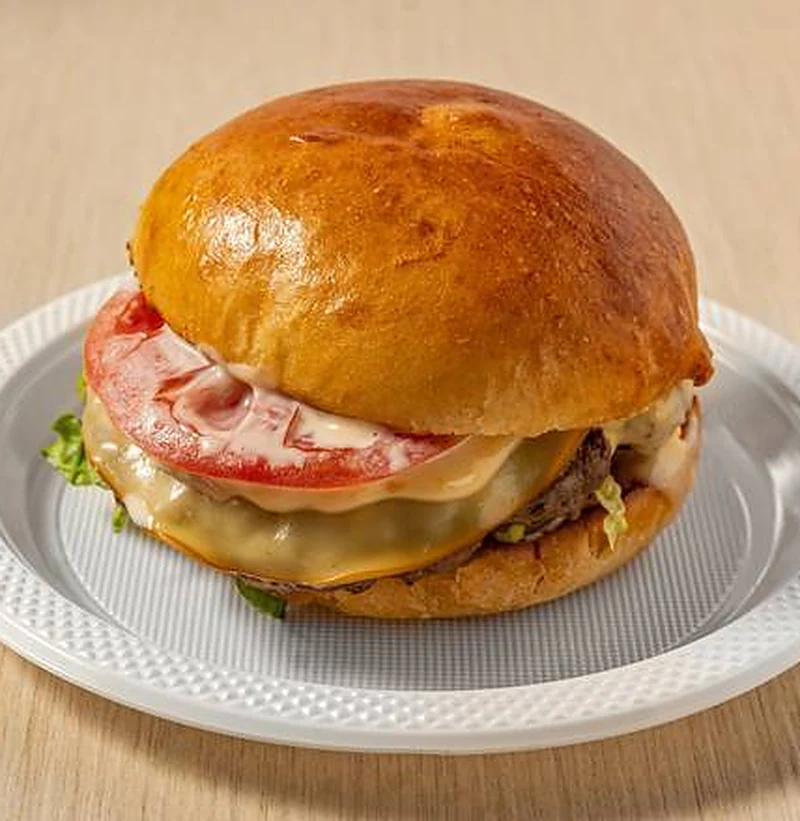 So Cheese Burger at So Burger in Hamilton, Ontario